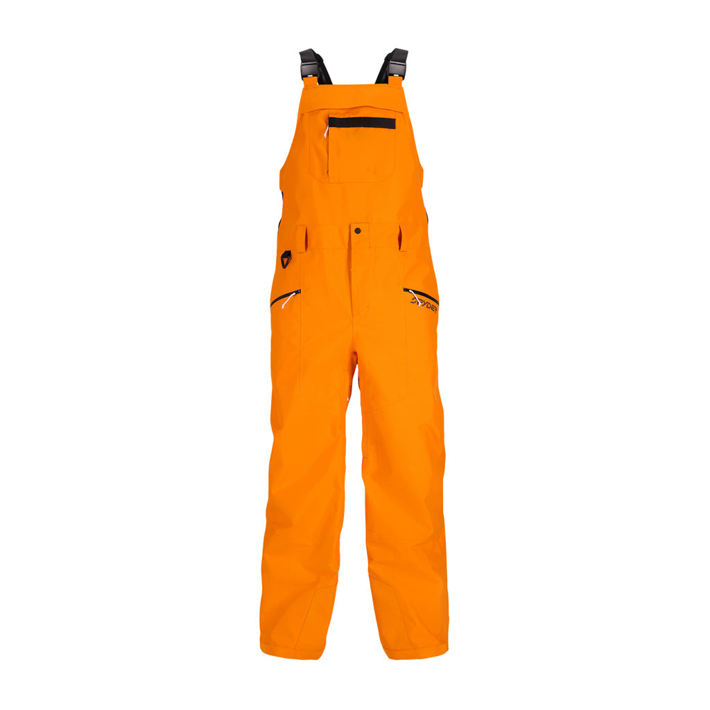 Spyder Sanction Bib Shell Ski Pant Orange