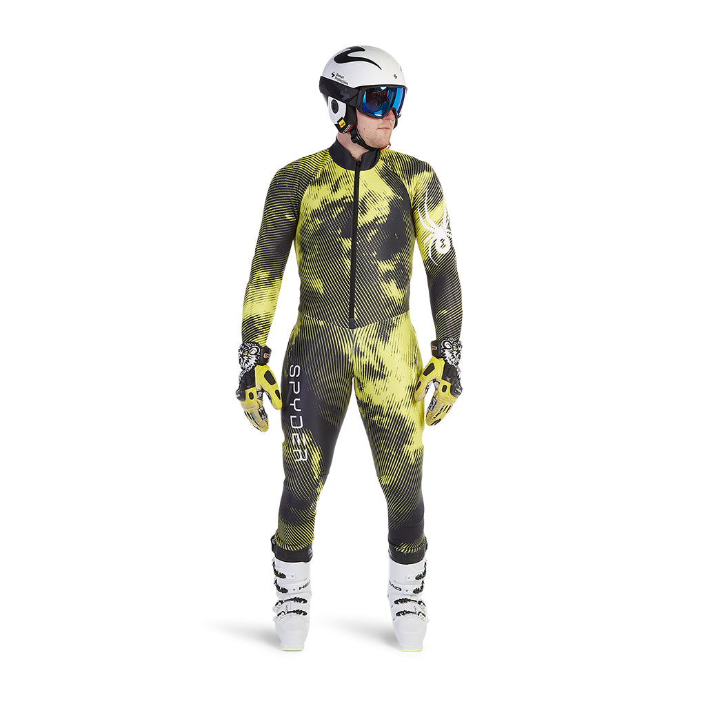 Spyder Performance Ski Racing Suit Green