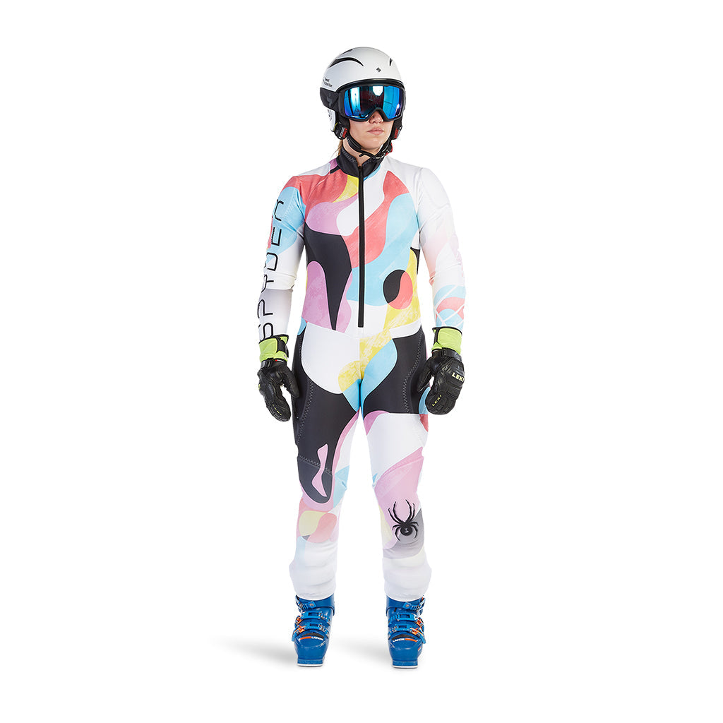 Spyder Performance Ski Racing Suit White