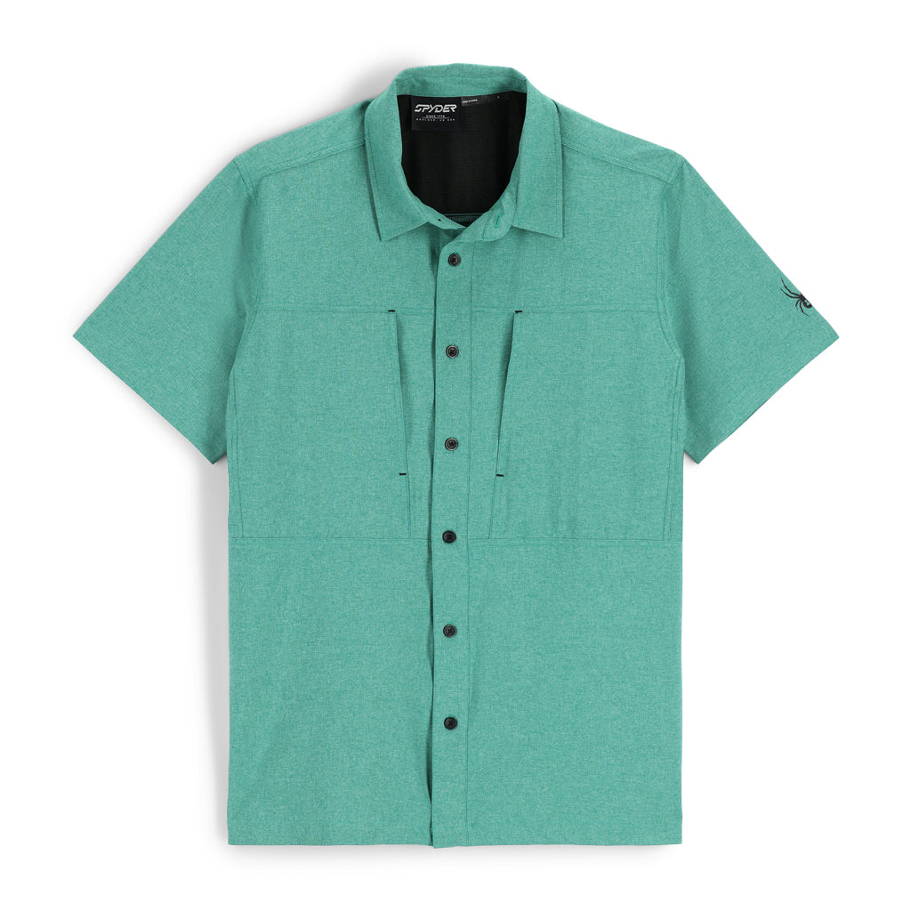 Spyder Canyon Short Sleeve Shirt T-Shirt Green