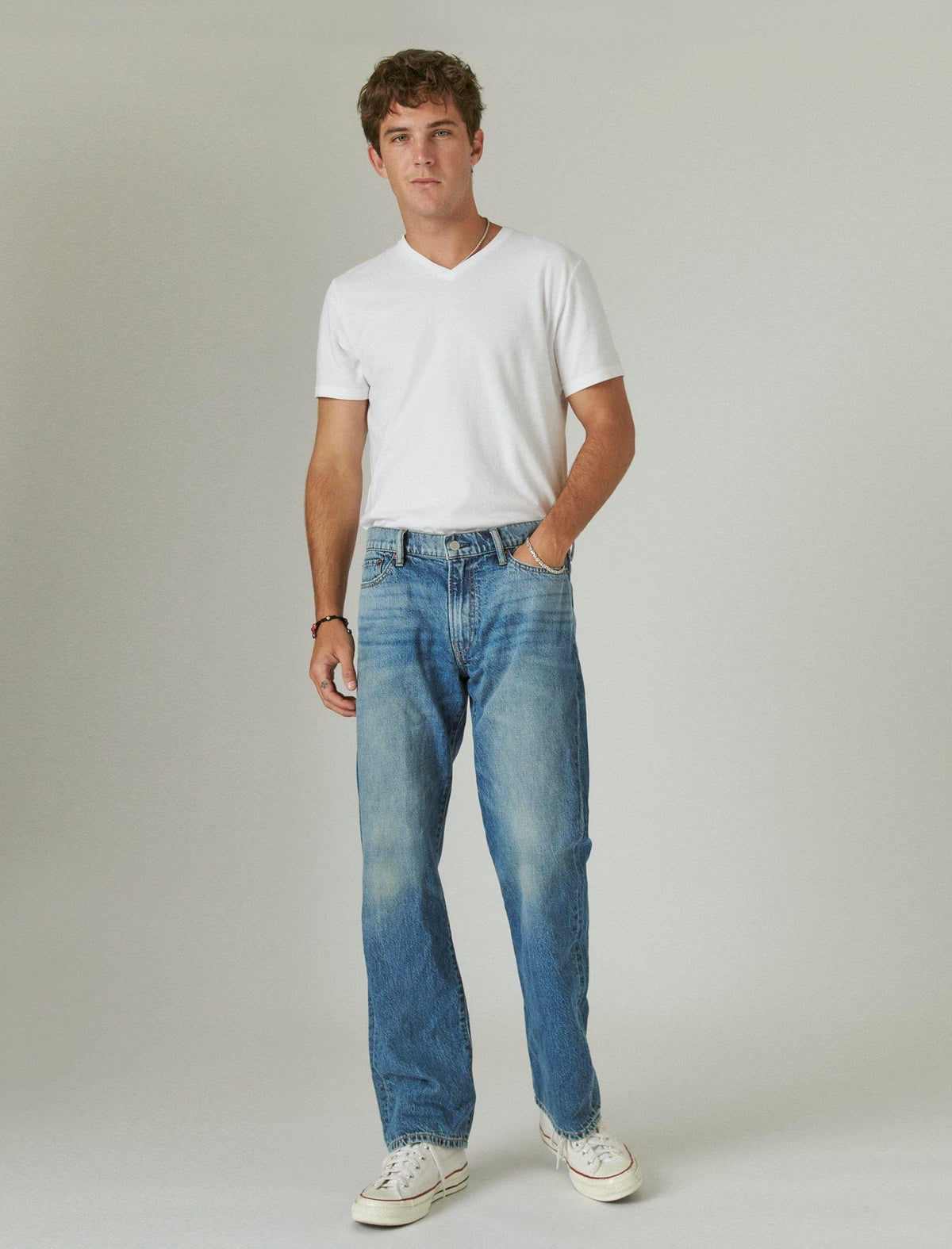 Lucky Brand 363 Vintage Straight Hemp Jean - Men's Pants Denim Straight Leg Jeans Gilman Hemp
