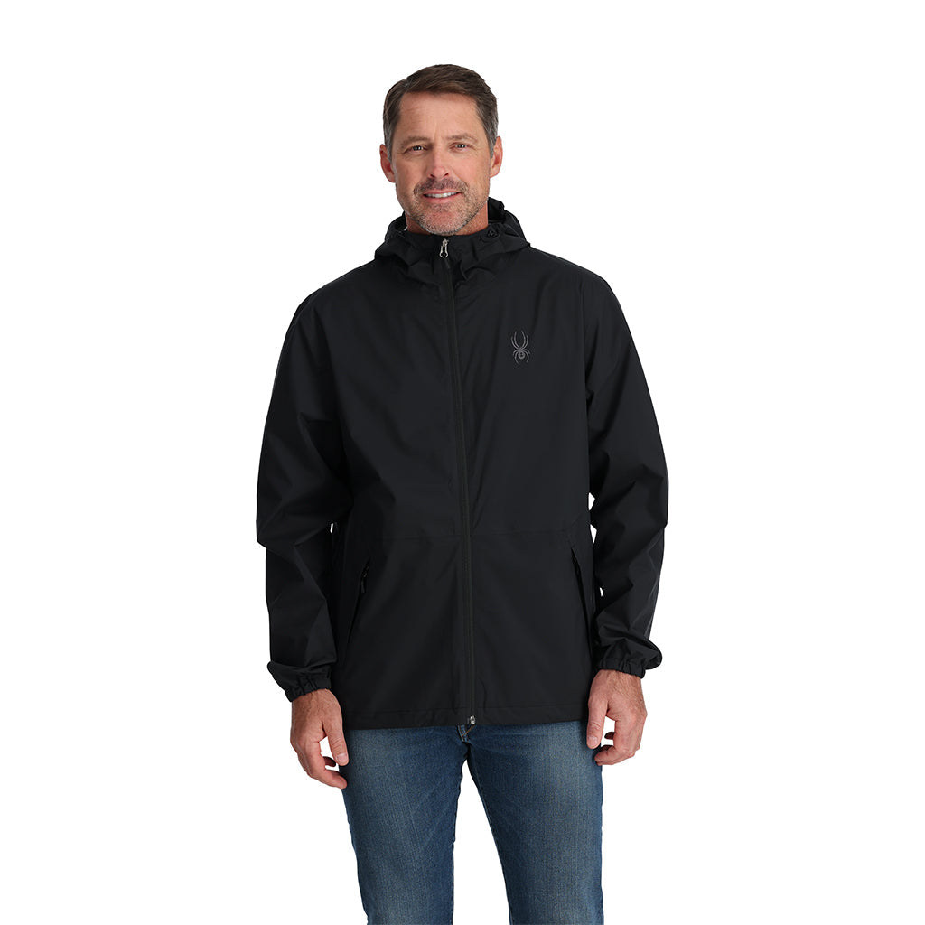 Spyder Pitch Shell Ski Jacket Black