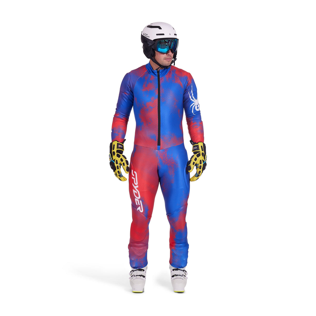 Spyder Performance GS Race Suit Ski Racing Suit Blue