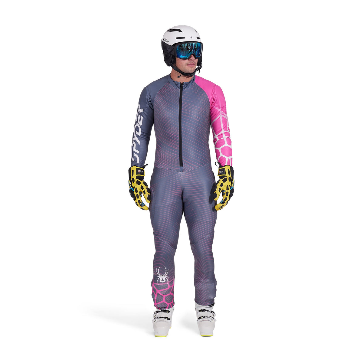 Spyder Performance GS Race Suite Ski Racing Suit Pink
