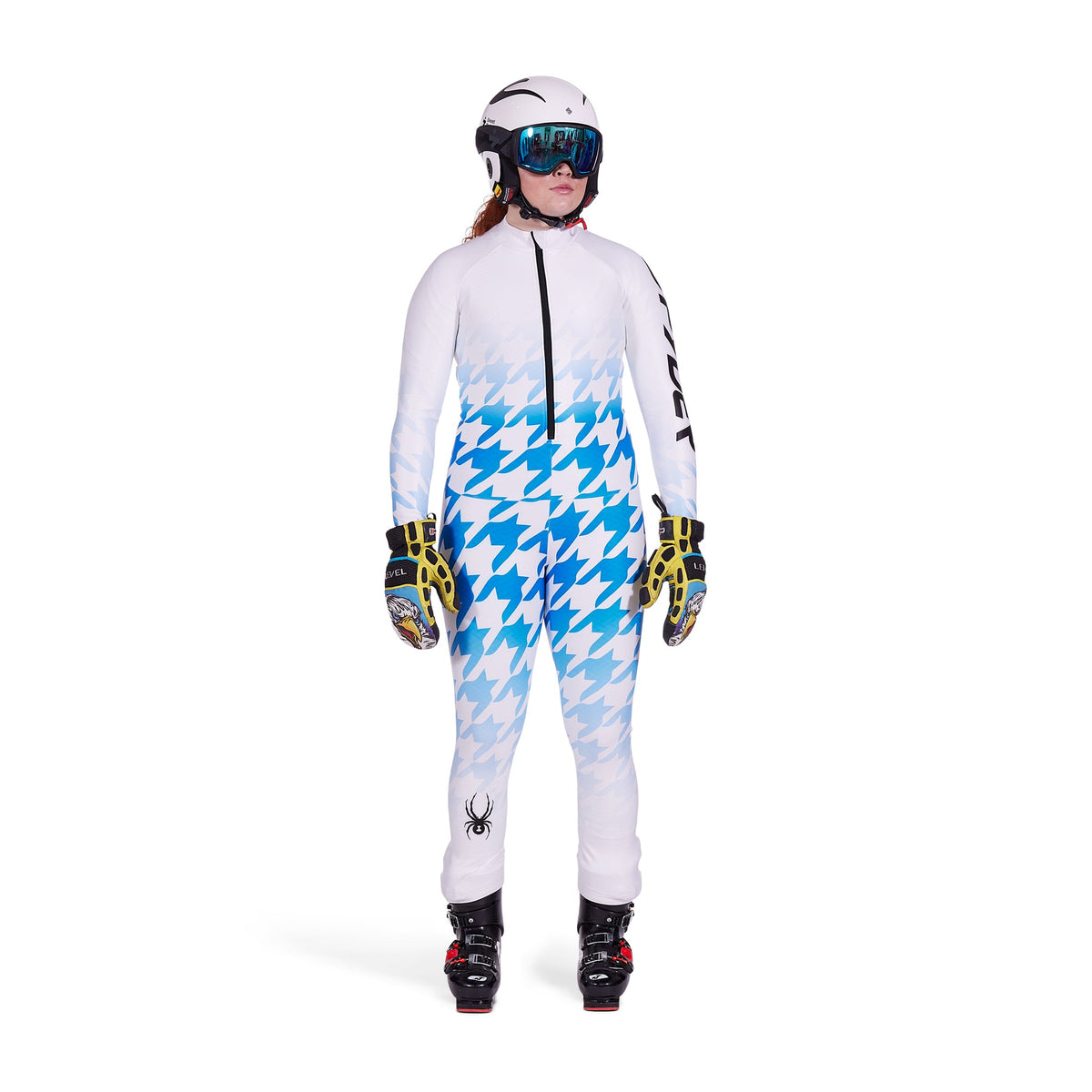 Spyder World Cup Dh Ski Racing Suit Blue