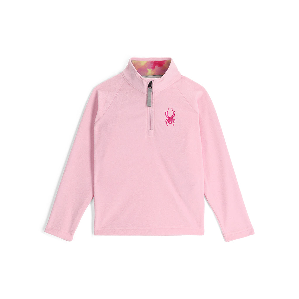 Spyder Little Kids Speed Fleece Half Zip Pink