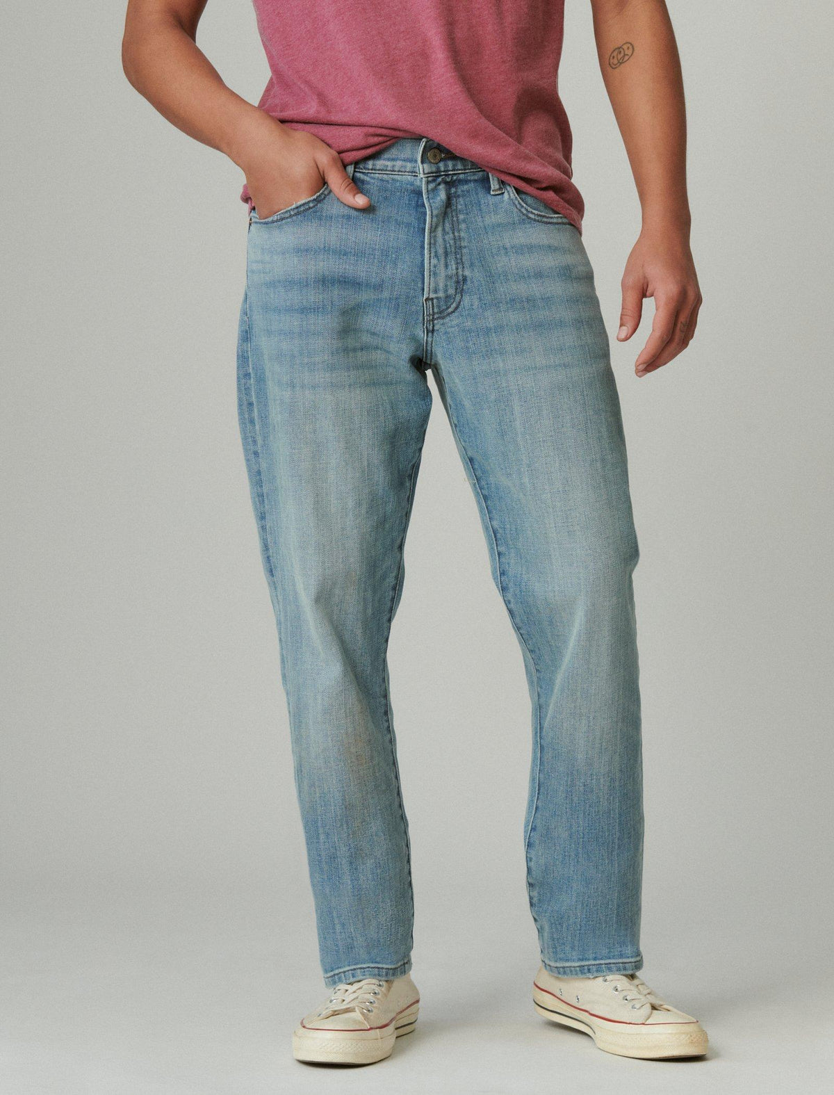 Lucky Brand Original Straight 33X30 Mens Blue Jeans Stretch Denim Vintage  90s | Blue man, Blue jeans, Stretch jeans