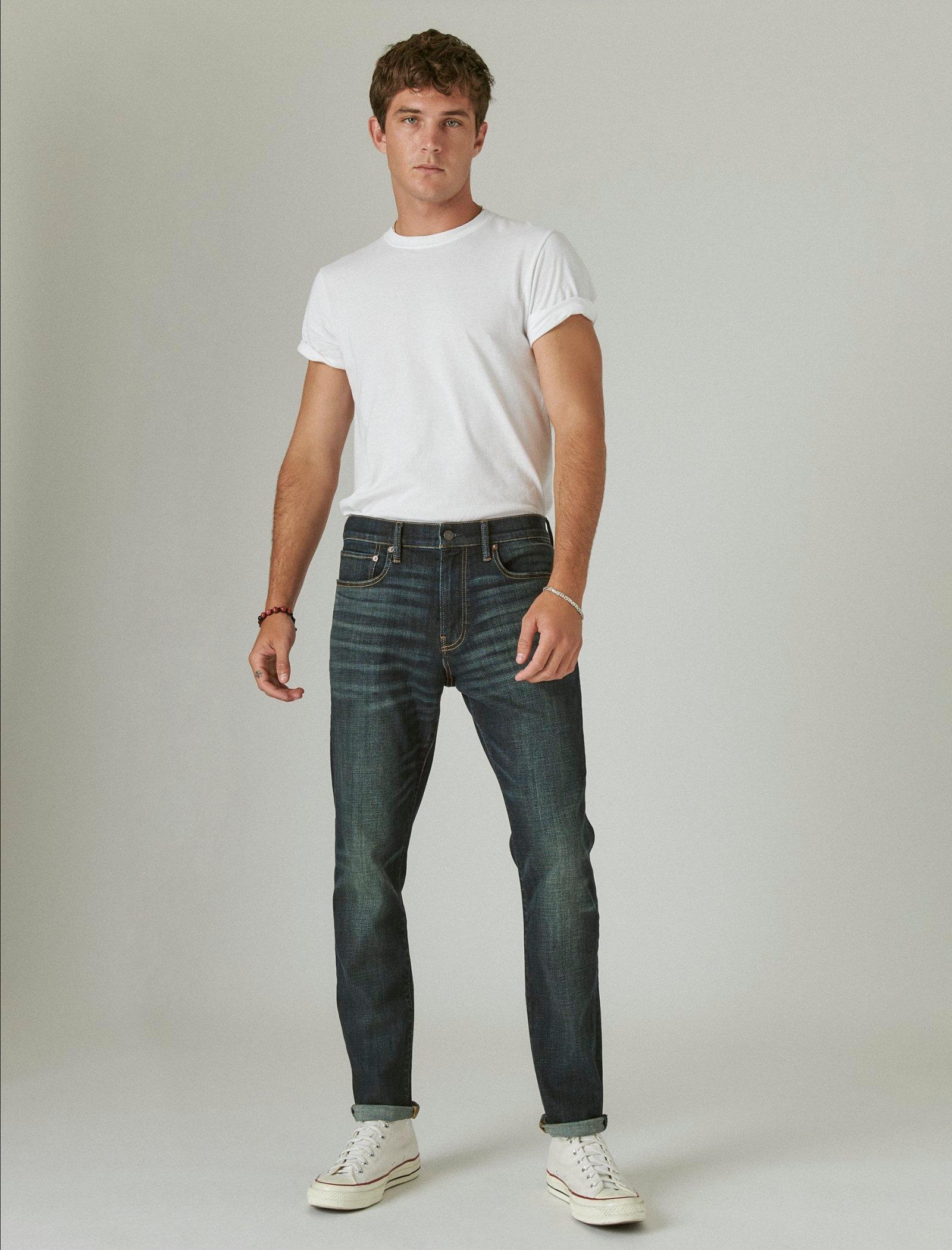 Lucky Brand 412 Athletic Slim Coolmax Jean Leon Park