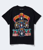 Aeropostale Mens' Guns N' Roses Appetite For Destruction Graphic Tee -  - Size S - Cotton - Teen Fashion & Clothing Black