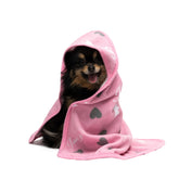 Juicy Couture Hooded Pet Towel Pink
