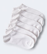 Aeropostale Womens' Solid Ankle Sock 3-Pack - White - Size One Size - Cotton - Teen Fashion & Clothing Bleach