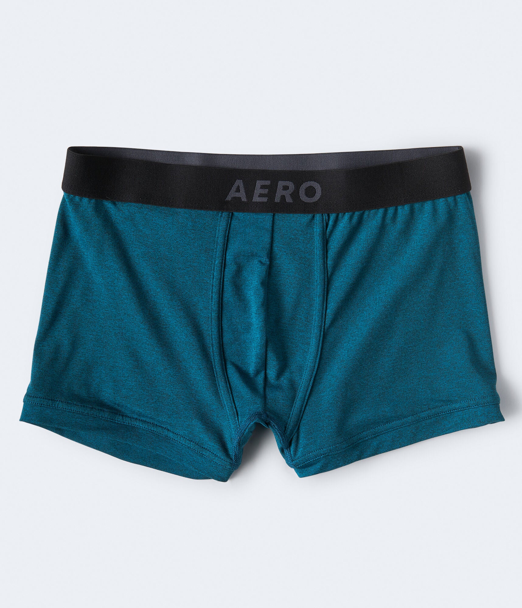 Aeropostale Mens' Marled 3" Performance Knit Trunks - Blue Green - Size M - Polyester - Teen Fashion & Clothing Zingy Teal