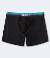 Aeropostale Mens' Ombre Waistband Performance 4.5" Knit Boxer Briefs - Green Blue - Size XS - Nylon - Teen Fashion & Clothing Garden Glow