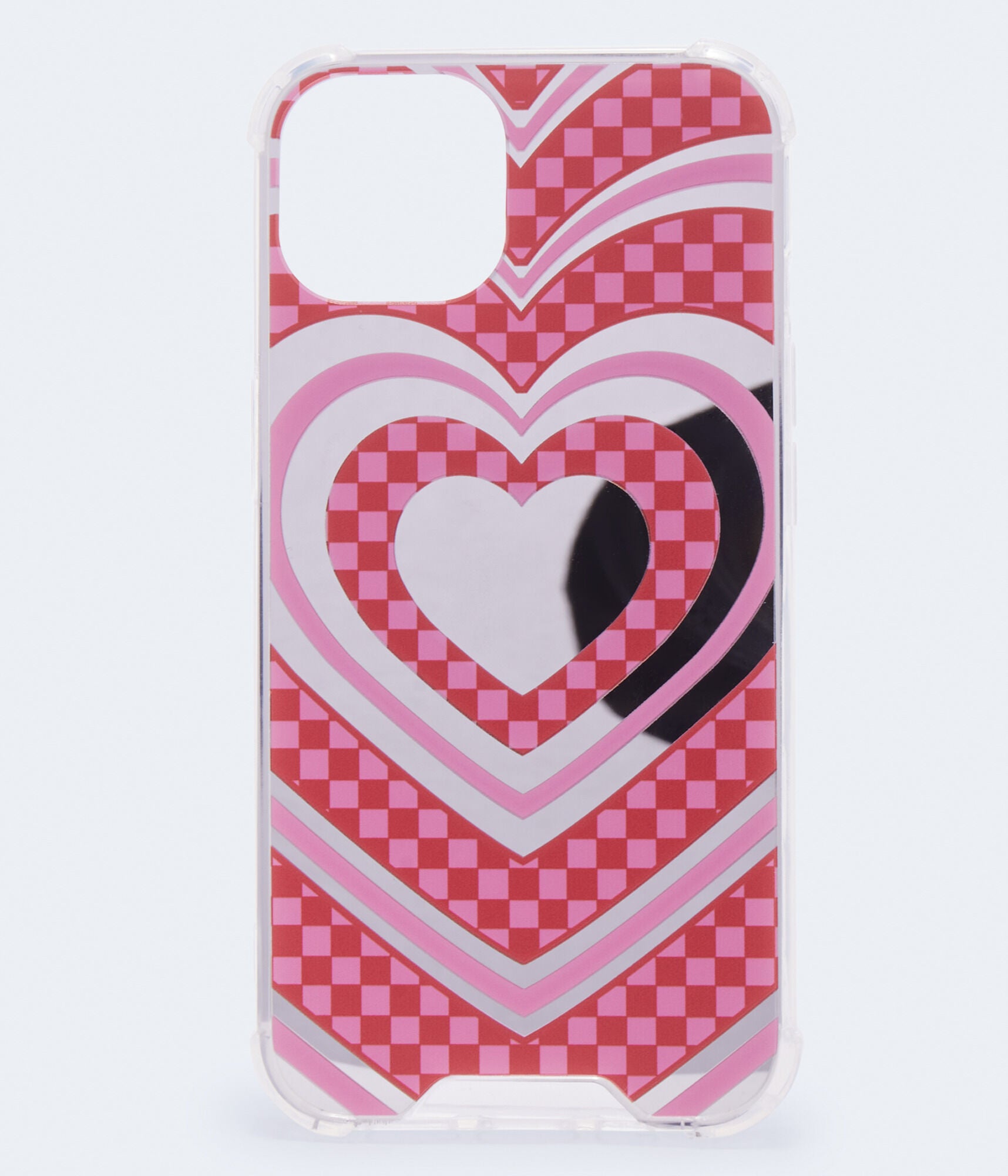 Aeropostale Womens' Heart Phone Case - iPhone 13 -  - Size One Size - Plastic - Teen Fashion & Clothing Pink