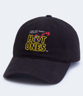 Aeropostale Mens' First We Feast Hot Ones Adjustable Hat -  - Size One Size - Cotton - Teen Fashion & Clothing Black