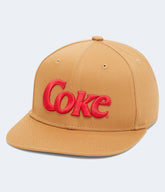 Aeropostale Mens' Coke Adjustable Flat-Brim Hat -  - Size One Size - Cotton - Teen Fashion & Clothing Brown