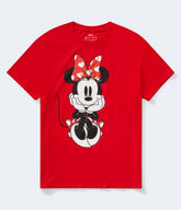 Aeropostale Womens' Minnie Mouse Graphic Tee -  - Size XXL - Cotton - Teen Fashion & Clothing Red