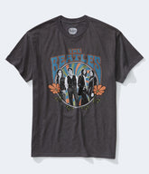 Aeropostale Womens' The Beatles Graphic Tee -  - Size M - Cotton - Teen Fashion & Clothing Grey