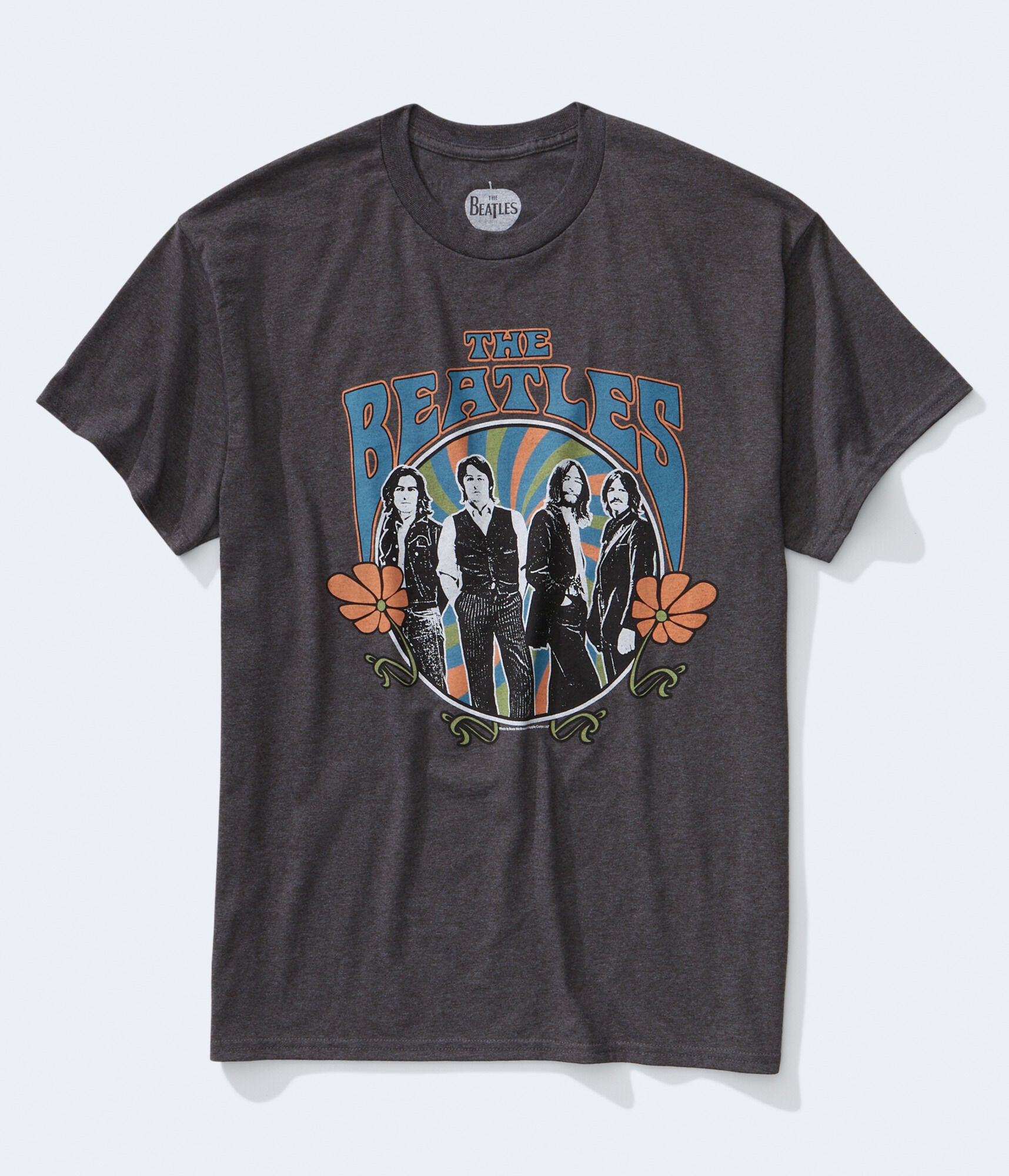 Aeropostale Womens' The Beatles Graphic Tee -  - Size M - Cotton - Teen Fashion & Clothing Grey