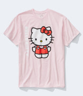 Aeropostale Womens' Hello Kitty Graphic Tee - Pink - Size XL - Cotton - Teen Fashion & Clothing Pink Note