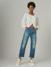 Lucky Brand 90S Loose Crop Golden Valley