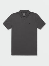 Volcom Middler Tech Polo Asphalt Black