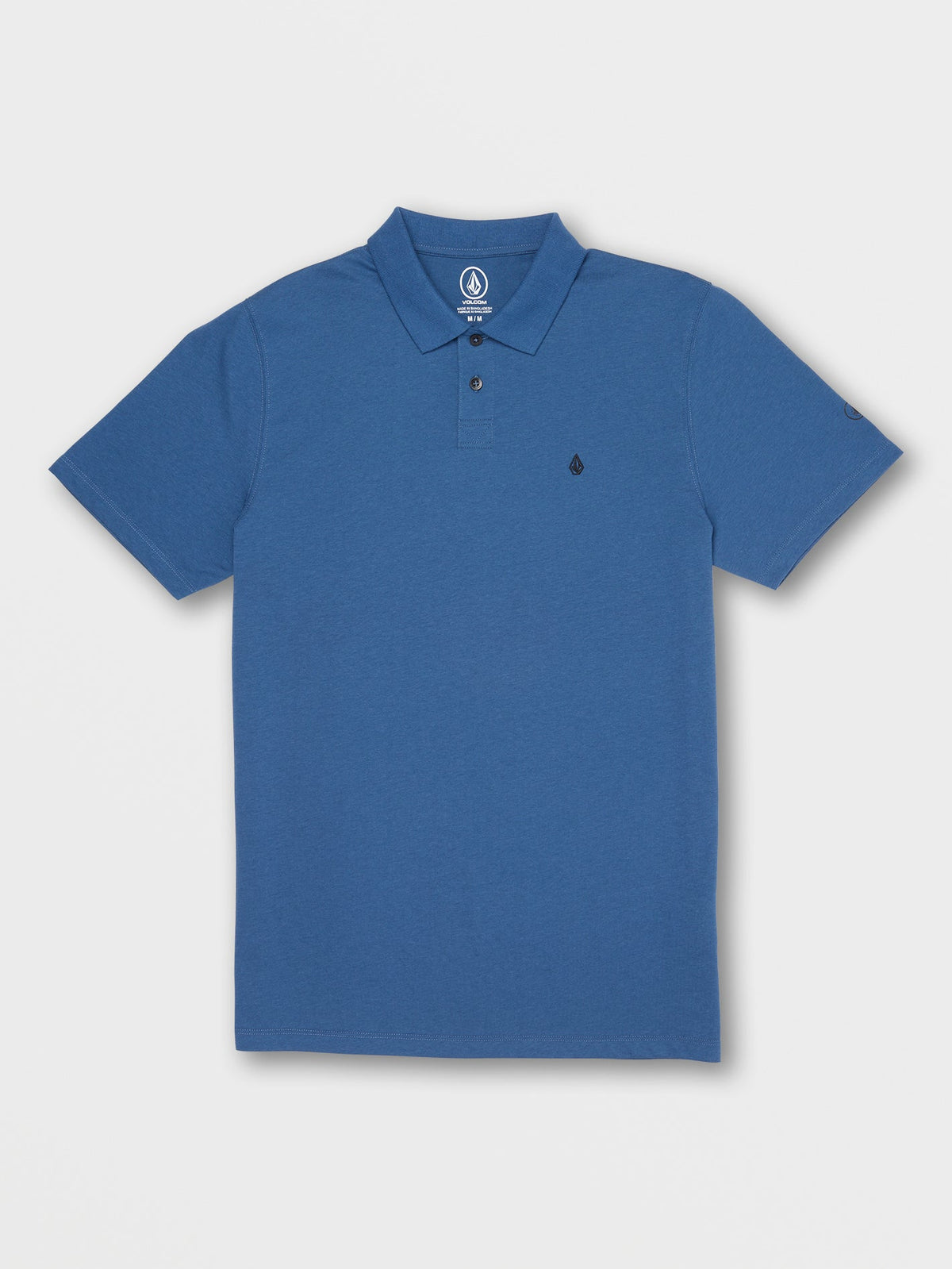 Volcom Middler Tech Polo Smokey Blue