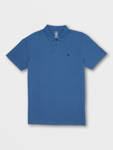 Volcom Middler Tech Polo Smokey Blue