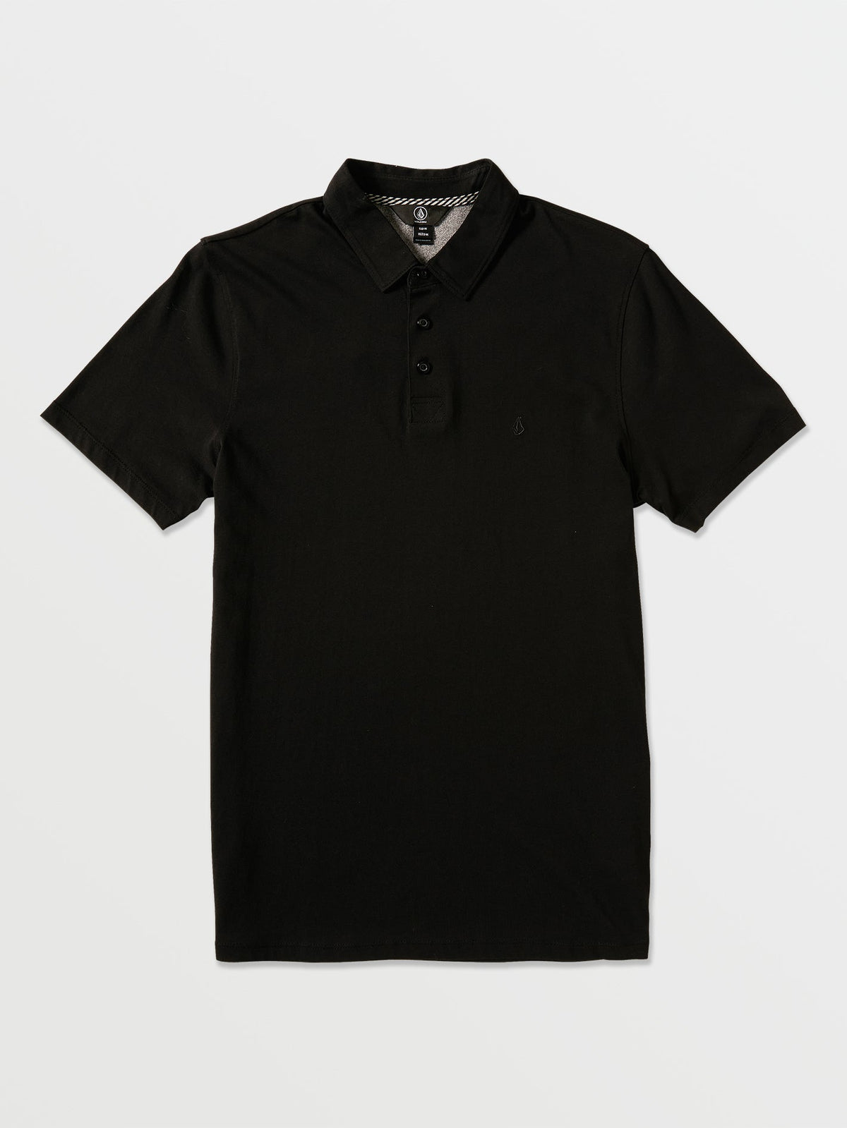 Volcom Wowzer Polo Men's Short Sleeve Shirt Black