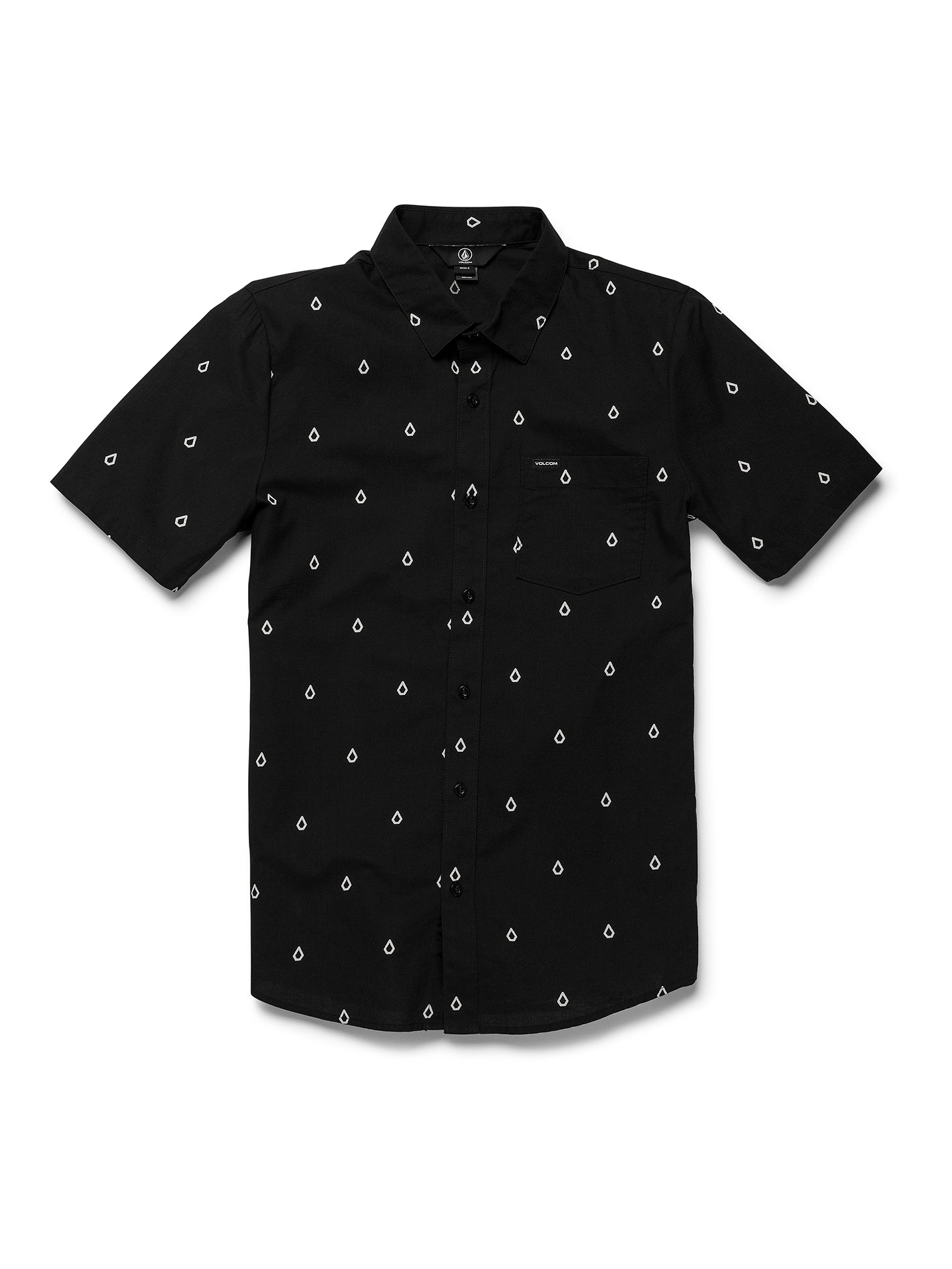 Volcom Patterson Short Sleeve Woven Black