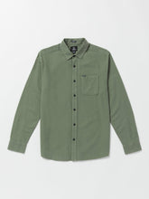 Volcom Caden Solid Men's Long Sleeve Shirt Agave