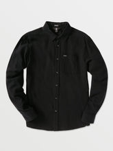 Volcom Caden Solid Men's Long Sleeve Shirt Black