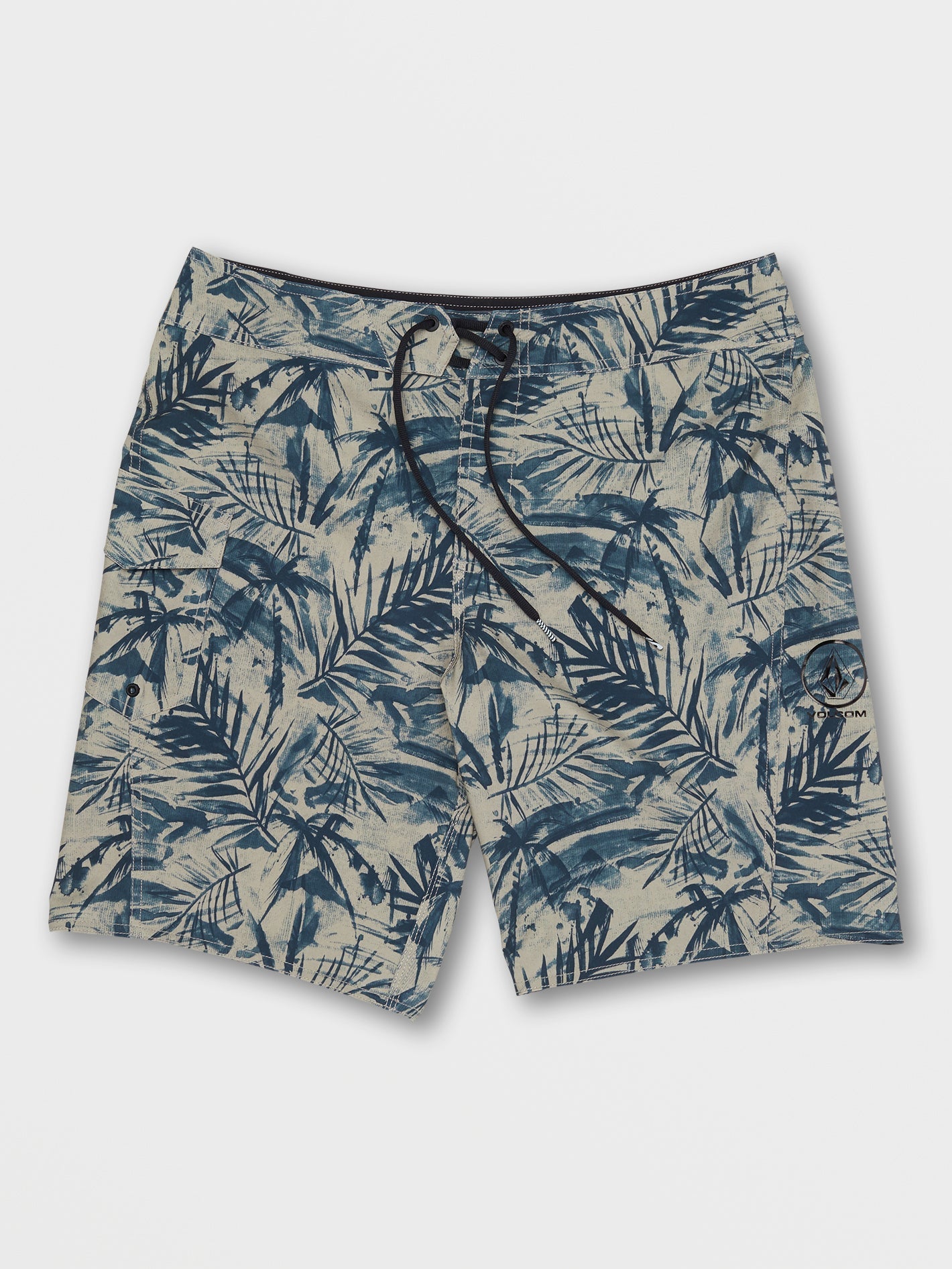 Volcom Manic 2 Trunks Black Floral Print