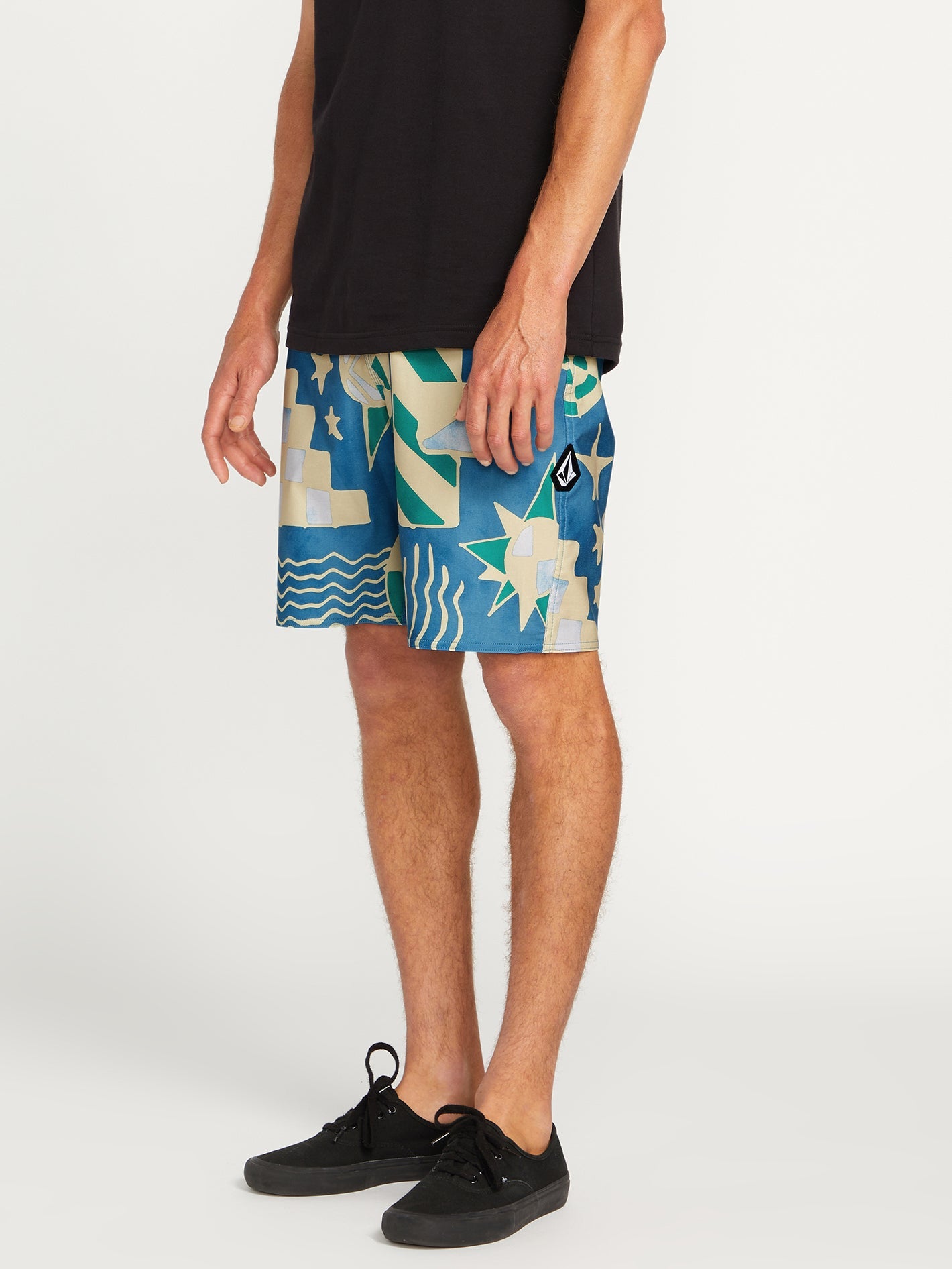 Volcom Geo Stoney Trunks Aged Indigo