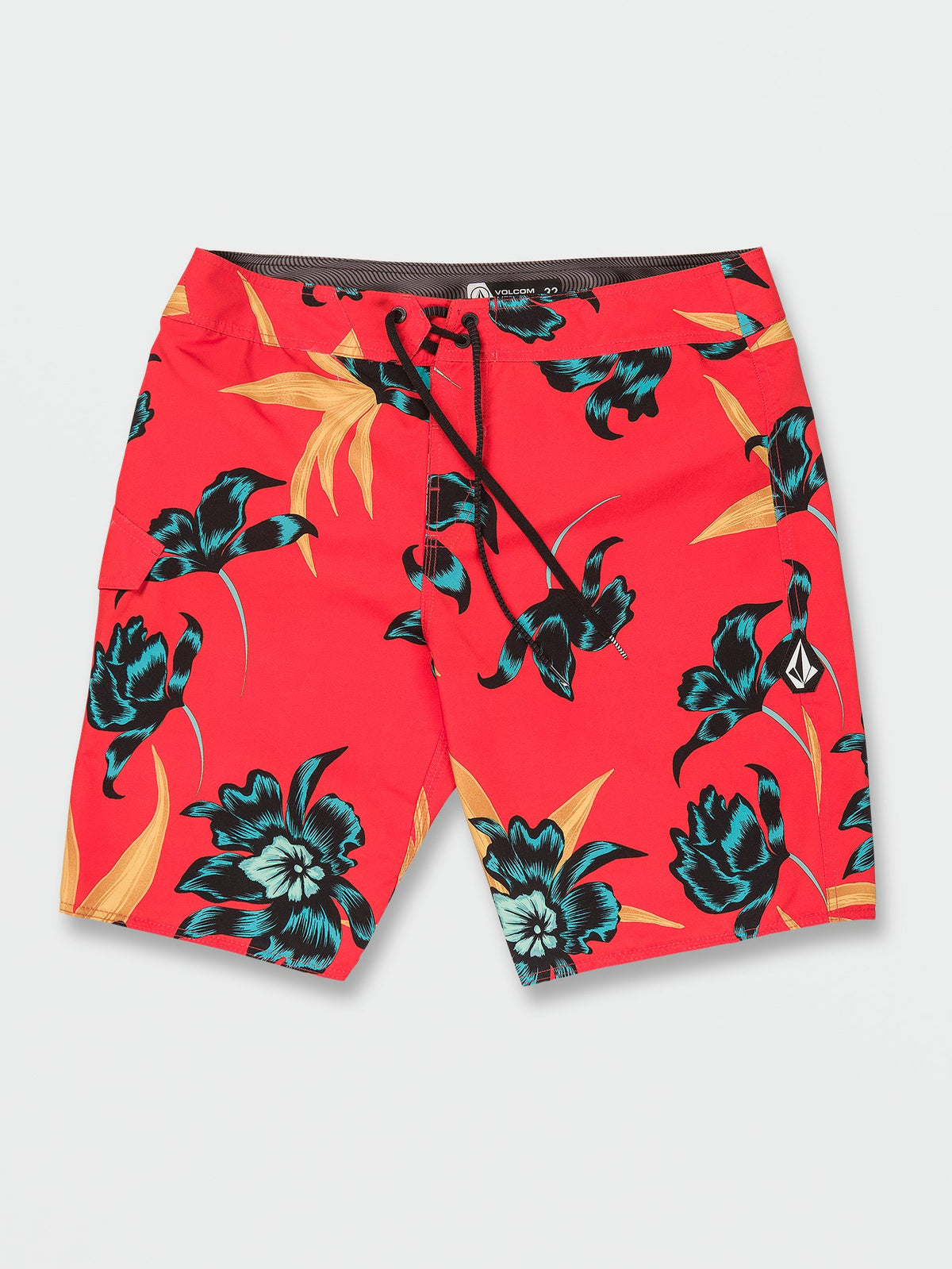 Volcom Polydactal Mod-Tech Trunks Sockeye