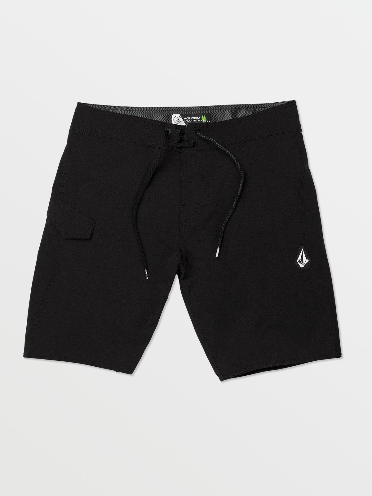 Volcom Lido Solid Mod-Tech Men's Boardshorts Black