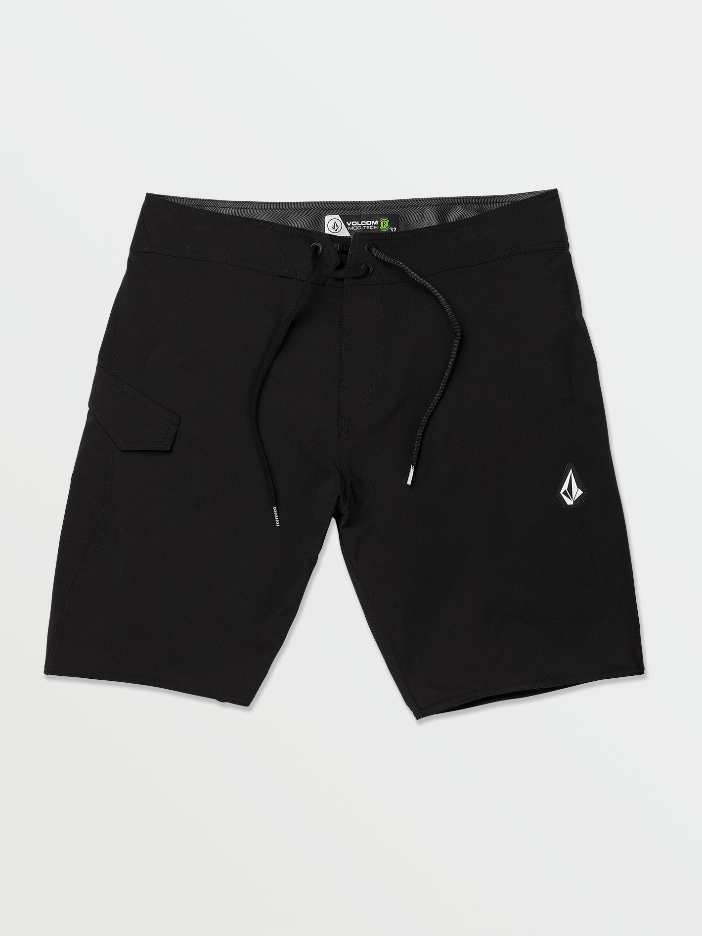 Volcom Lido Solid Mod-Tech Trunks Black