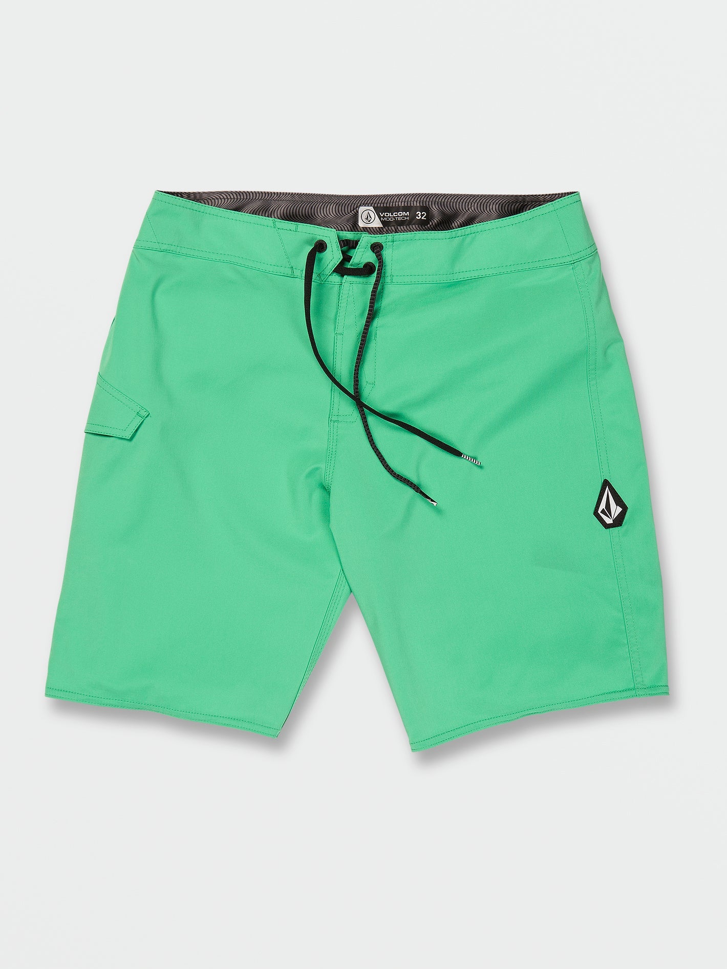 Volcom Lido Solid Mod-Tech Trunks Jungle Green