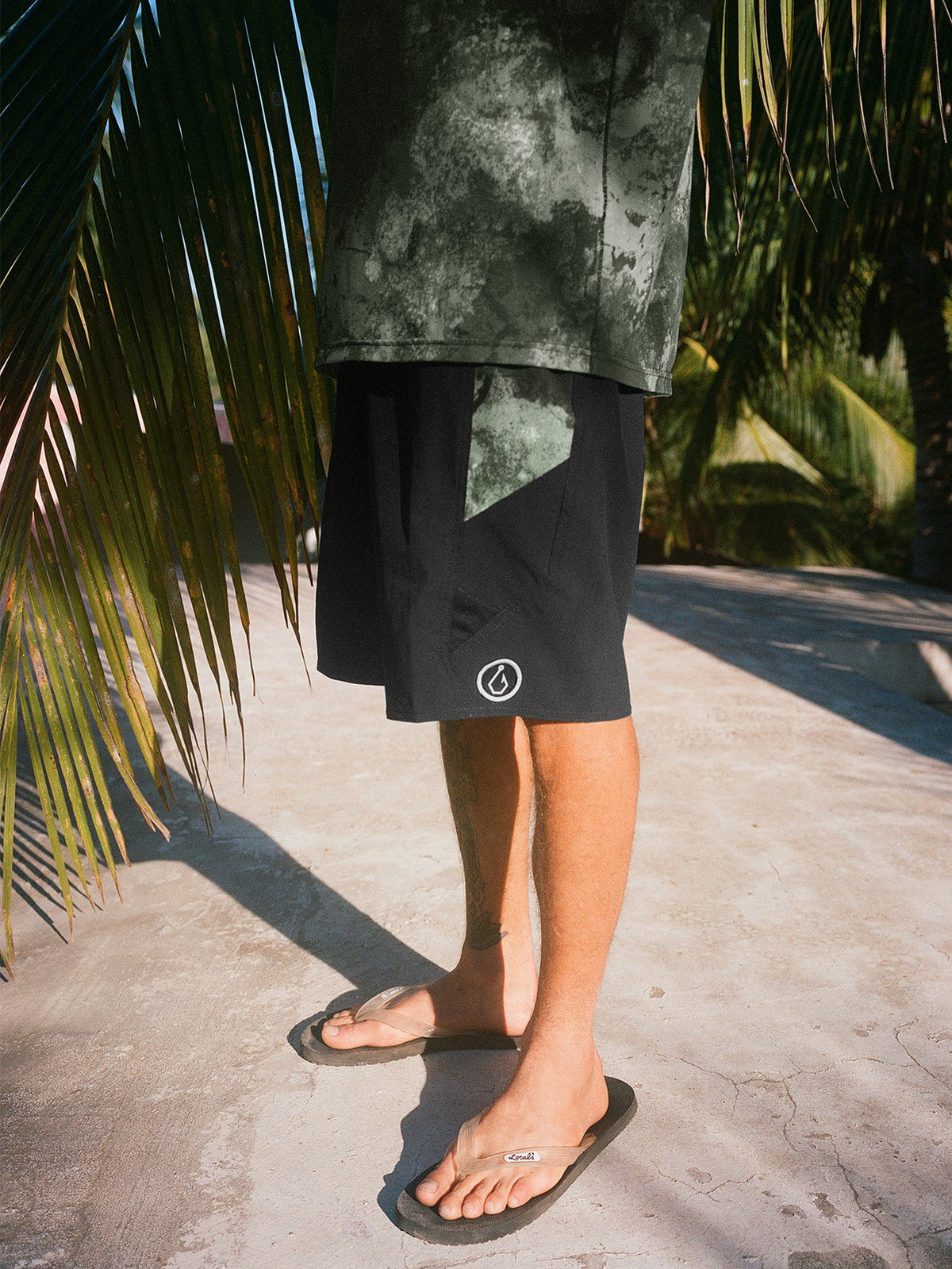 Volcom Surf Vitals Balaram Stack Mod Trunks Black