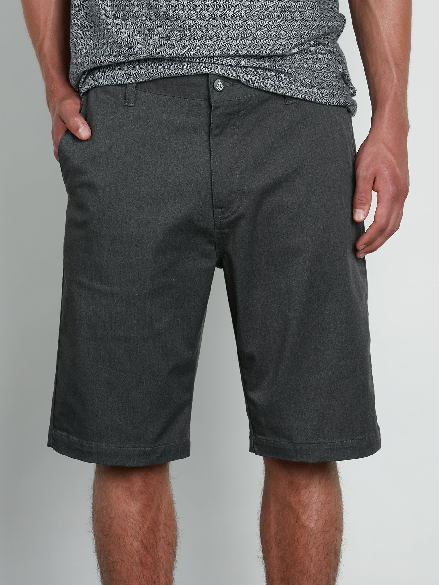 Volcom Vmonty Stretch Men's Shorts Charcoal Heather