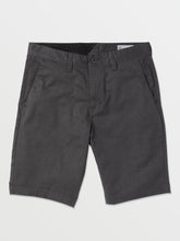 Volcom Frickin Modern Stretch Chino Shorts Charcoal Heather