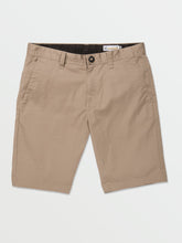 Volcom Frickin Modern Stretch Chino Shorts Khaki