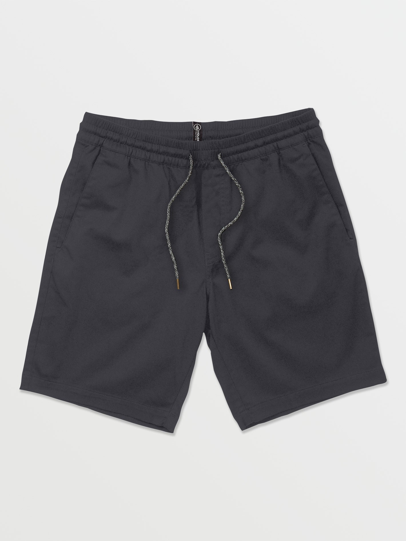 Volcom Frickin Men's Elastic Waist Shorts Charcoal