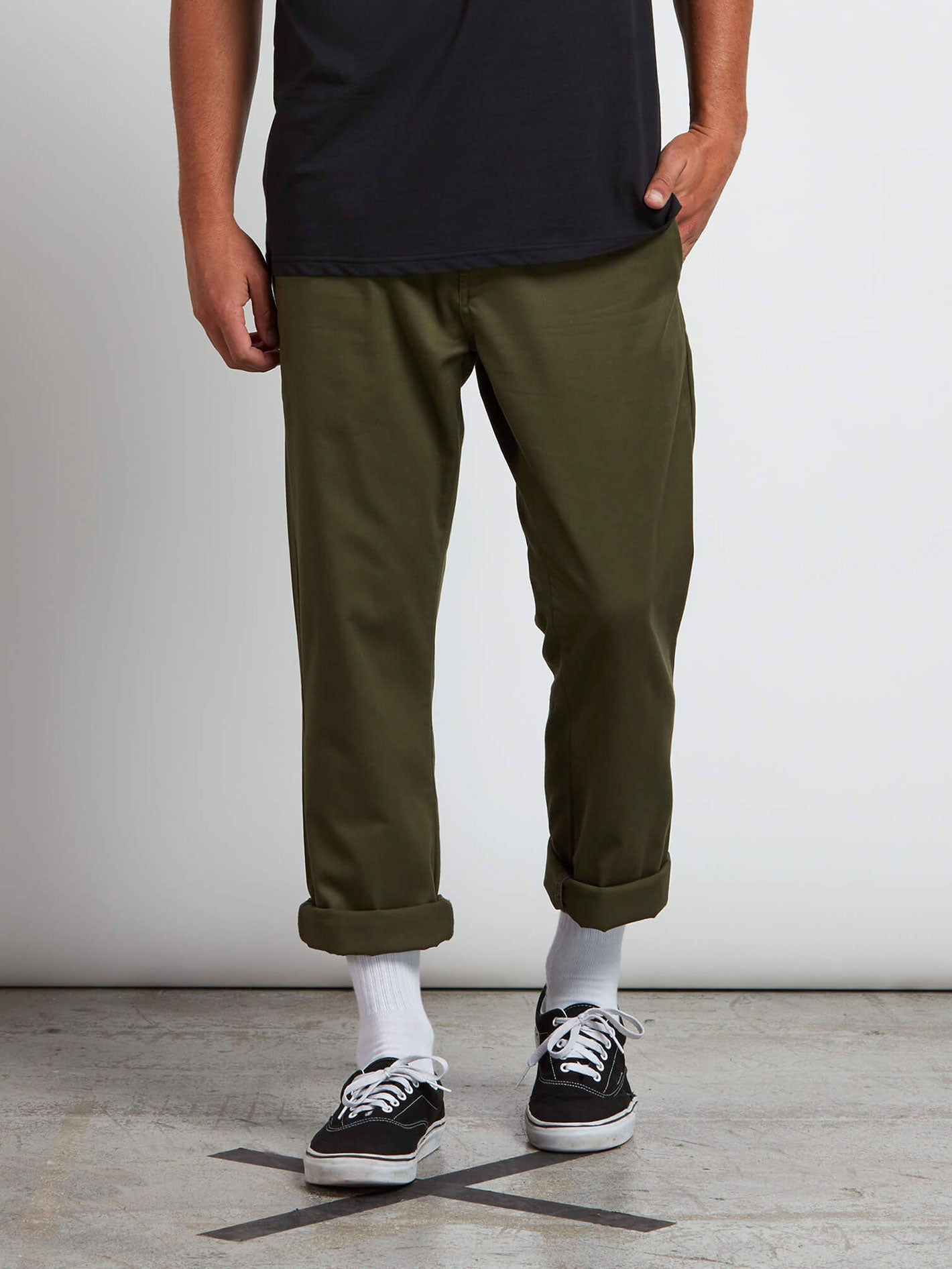 Volcom Vmonty Men's Pants Military