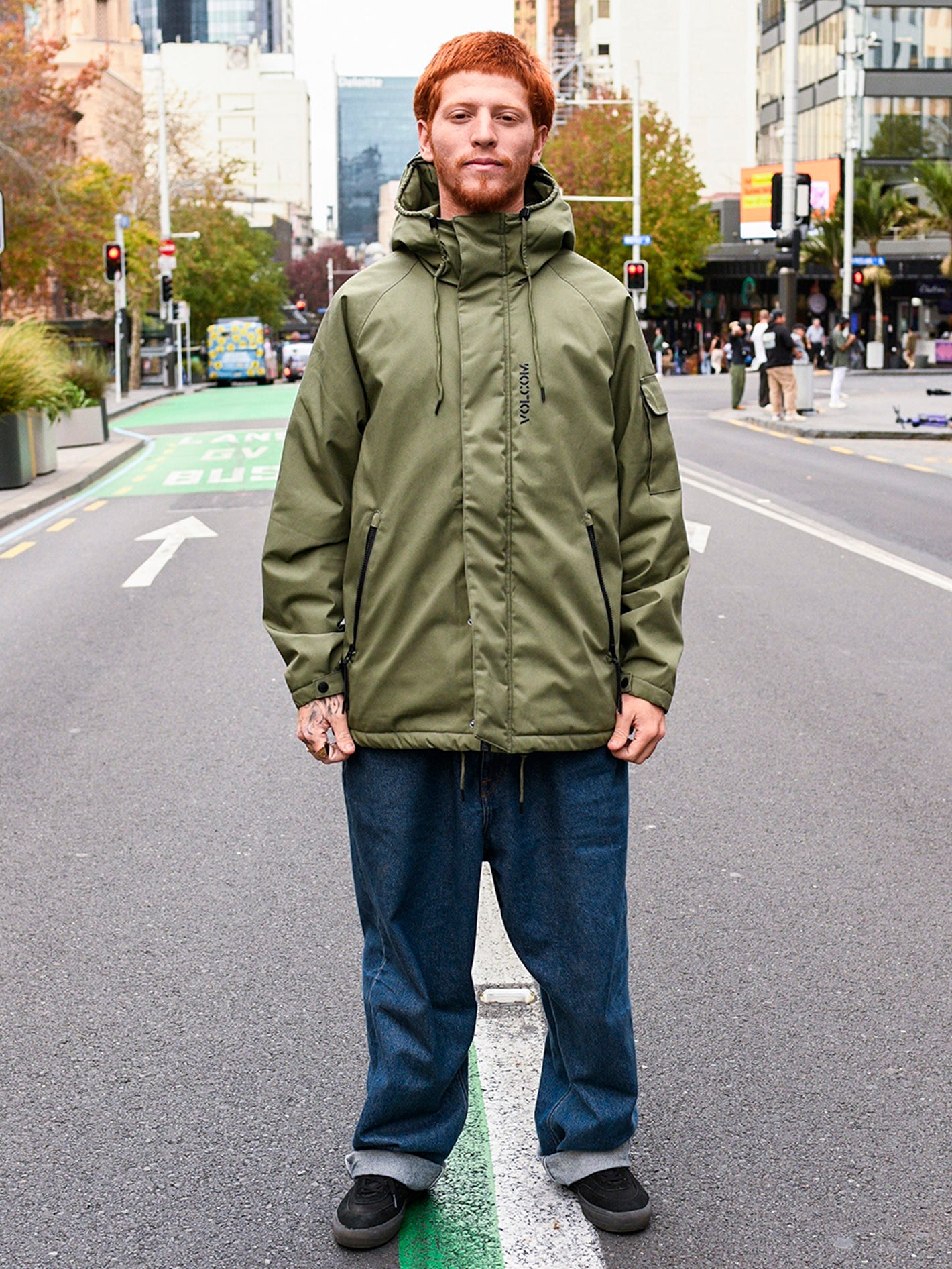 Volcom Stoke Stone II 5K Jacket Wintermoss