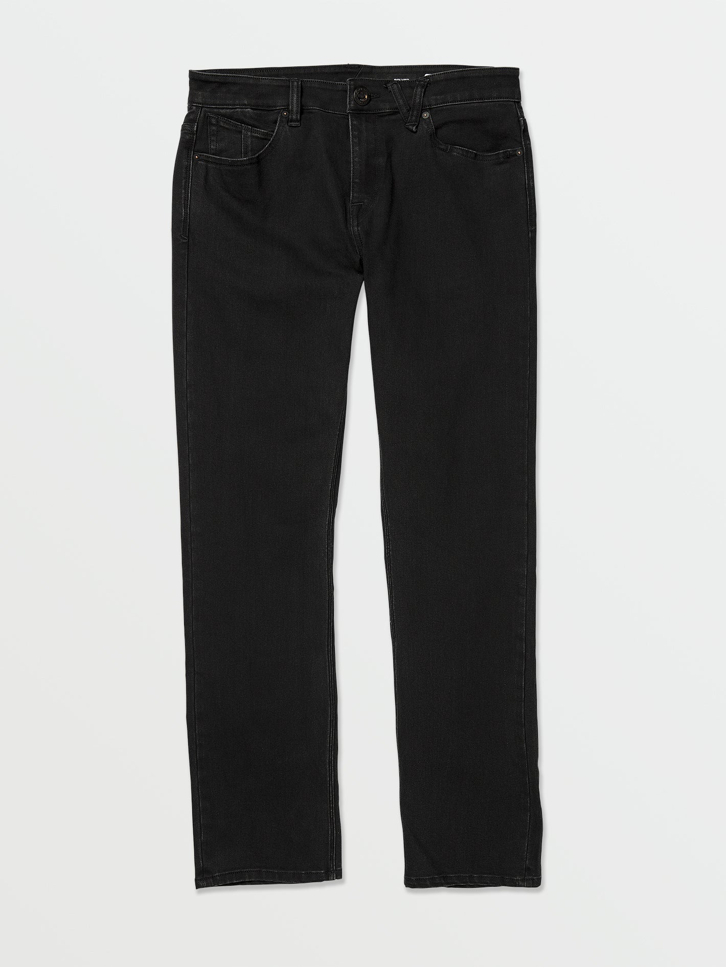 Volcom Solver Denim Men's Pants Black Out