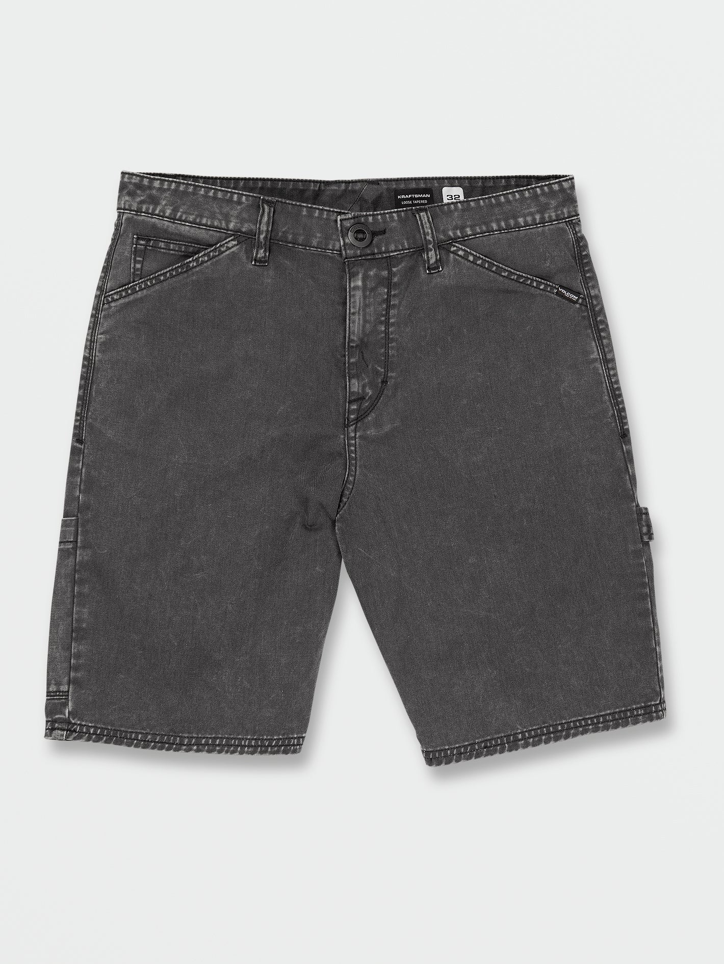 Volcom Kraftsman Denim Men's Shorts Black