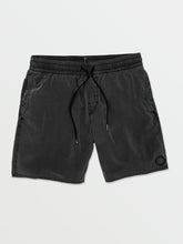 Volcom Center Elastic Waist Men's Swim Trunks Black