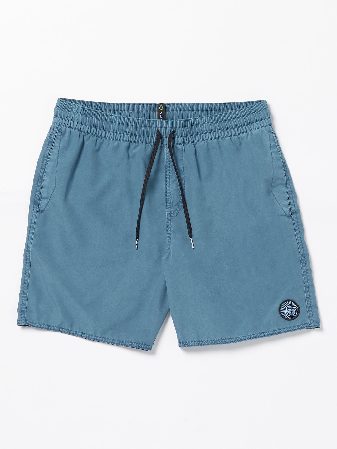 Volcom Center Elastic WaistMen's Swim Trunks Indigo Ridge