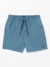 Volcom Center Elastic WaistMen's Swim Trunks Indigo Ridge